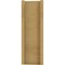 Ekena Millwork 7 1/2-in W x 22-in D x 22-in H Balboa Slat Rough Cedar Woodgrain TimberThane Outlooker, Primed Tan OUTUR075X22X22BOA24RCPR - alternate 4